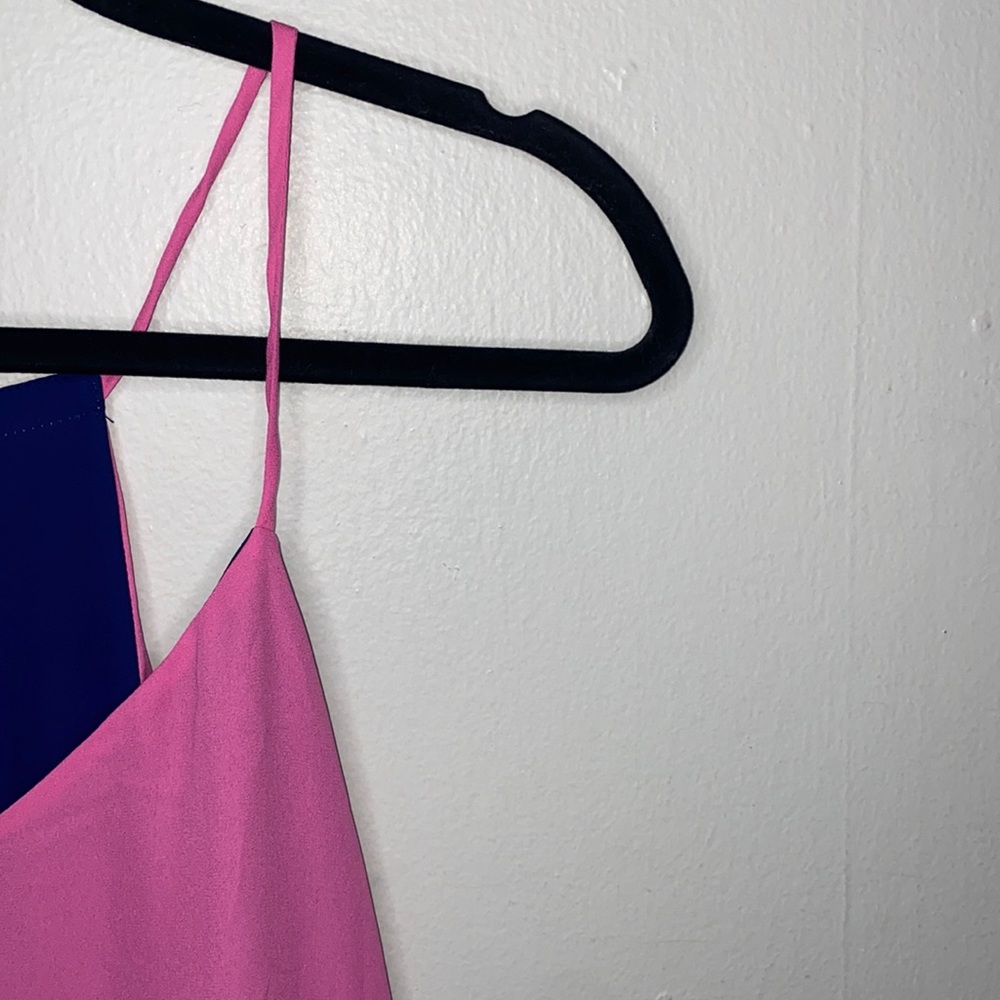 🪼Pink and navy two in one tank top!